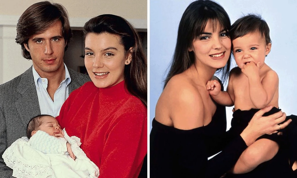 Carlo con sus padres