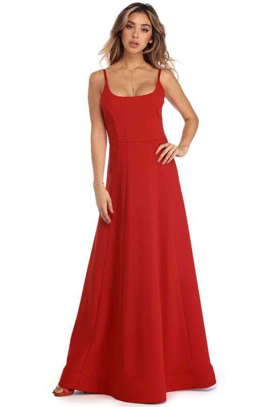 Vestido rojo de Windsor