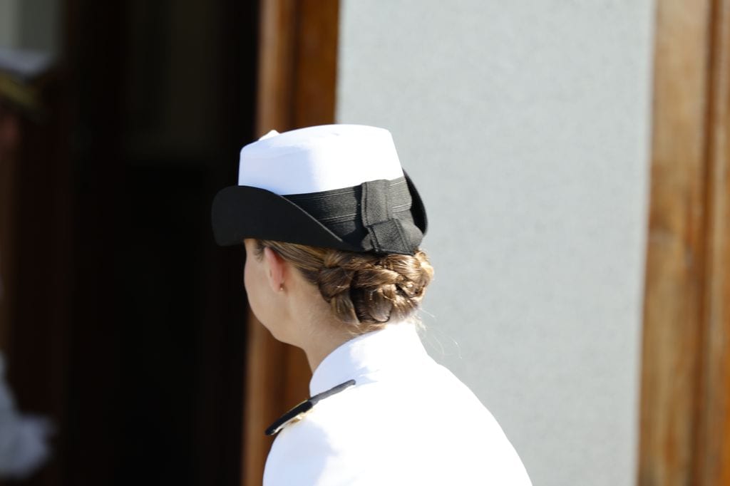 La princesa Leonor ingresa a la Escuela Naval de Marin