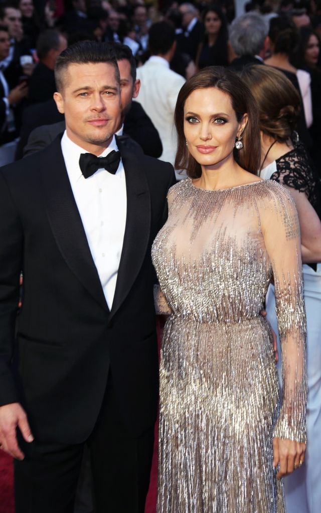 Angelina Jolie y Brad Pitt en los Oscar 2014
