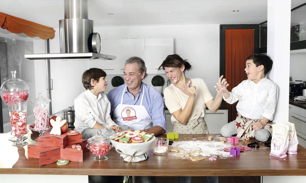Bertín Osborne, Fabiola Martínez y sus hijos