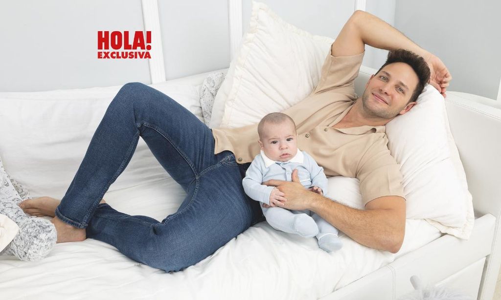 Gabriel Coronel con Lorenzo