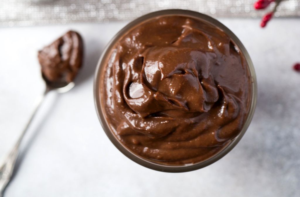 Pudding de chocolate.