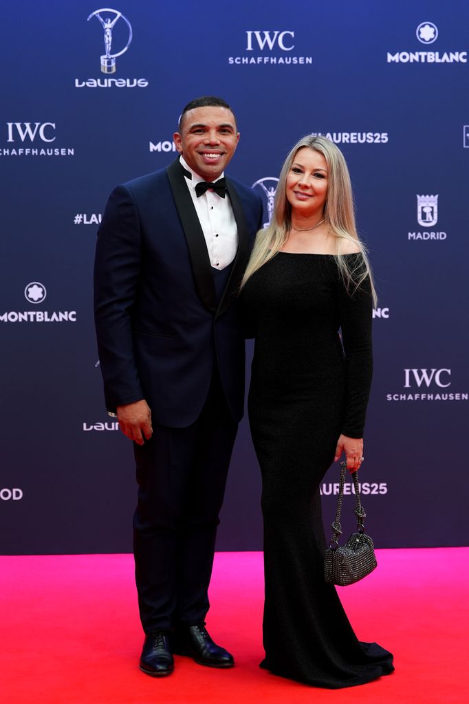 Bryan Habana y Janine Viljoen