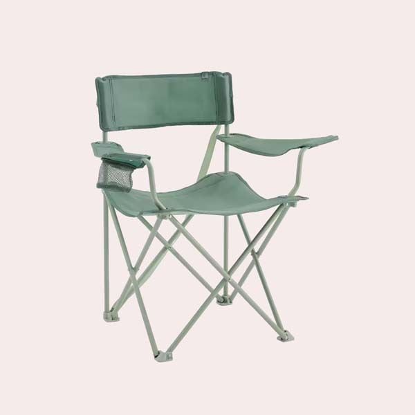 Silla Plegable de Camping con Reposabrazos Quechua Basic Decathlon