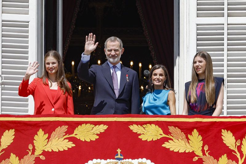 Reyes Felipe y Letizia, princesa Leonor e infanta Sofía 