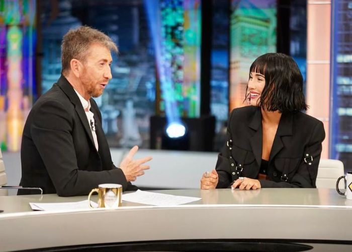 Aitana Ocaña y Pablo Motos