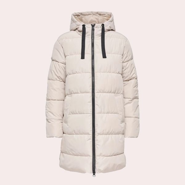 Abrigo acolchado largo