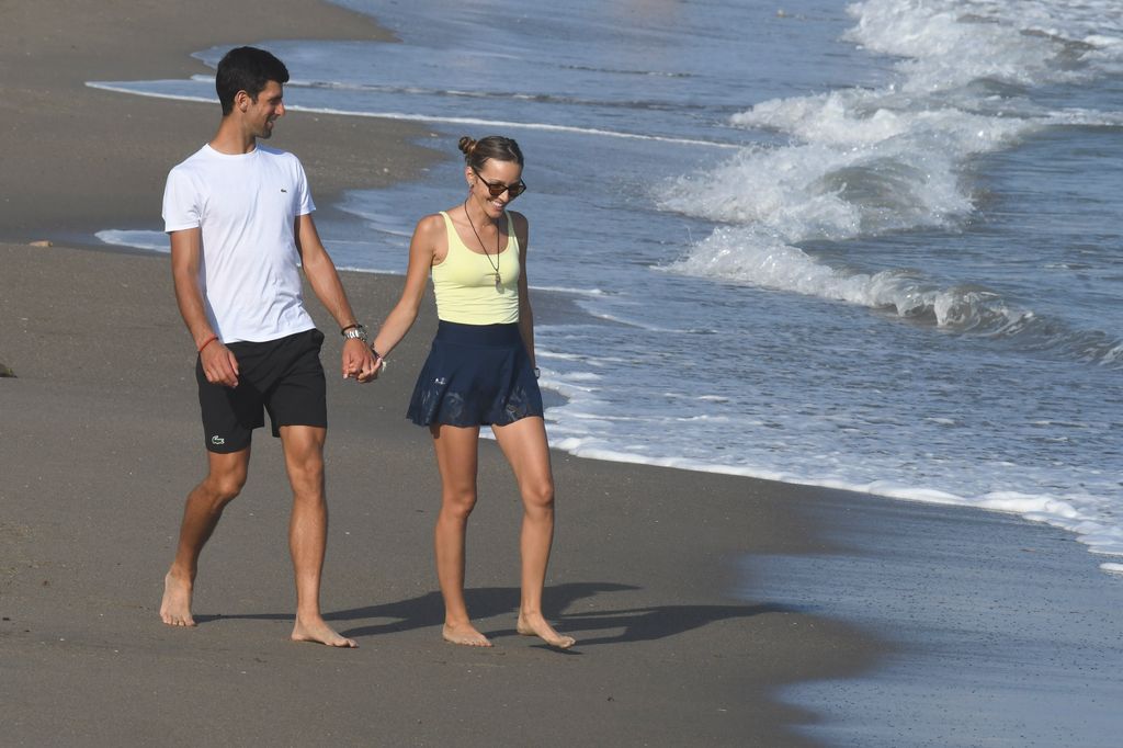 Novak y Jelena Djokovic