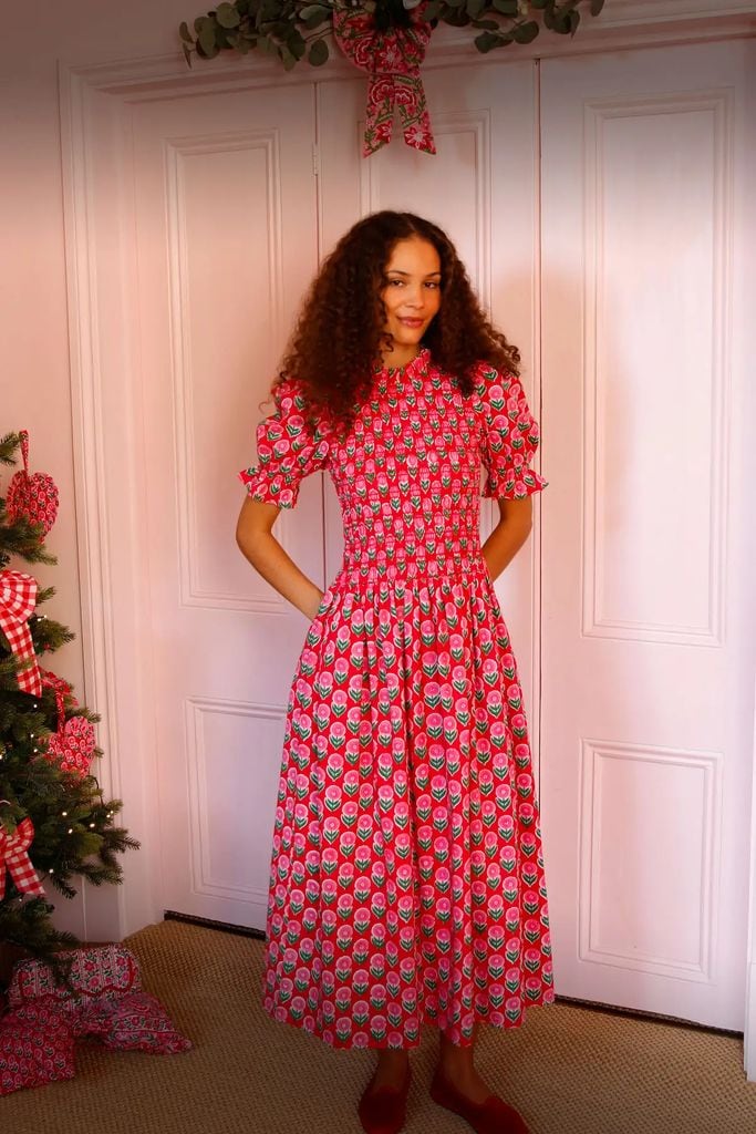 Vestido de Pink City Prints.