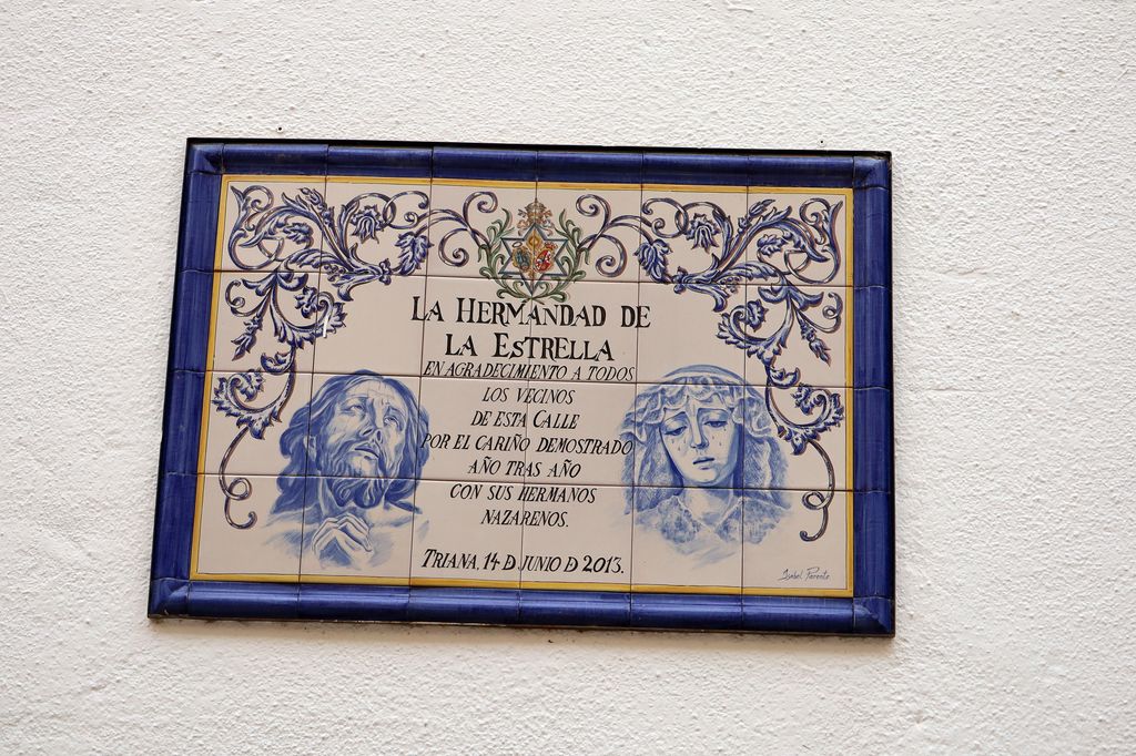 Hermandad de la Estrella en Triana donde ha acudido el torero