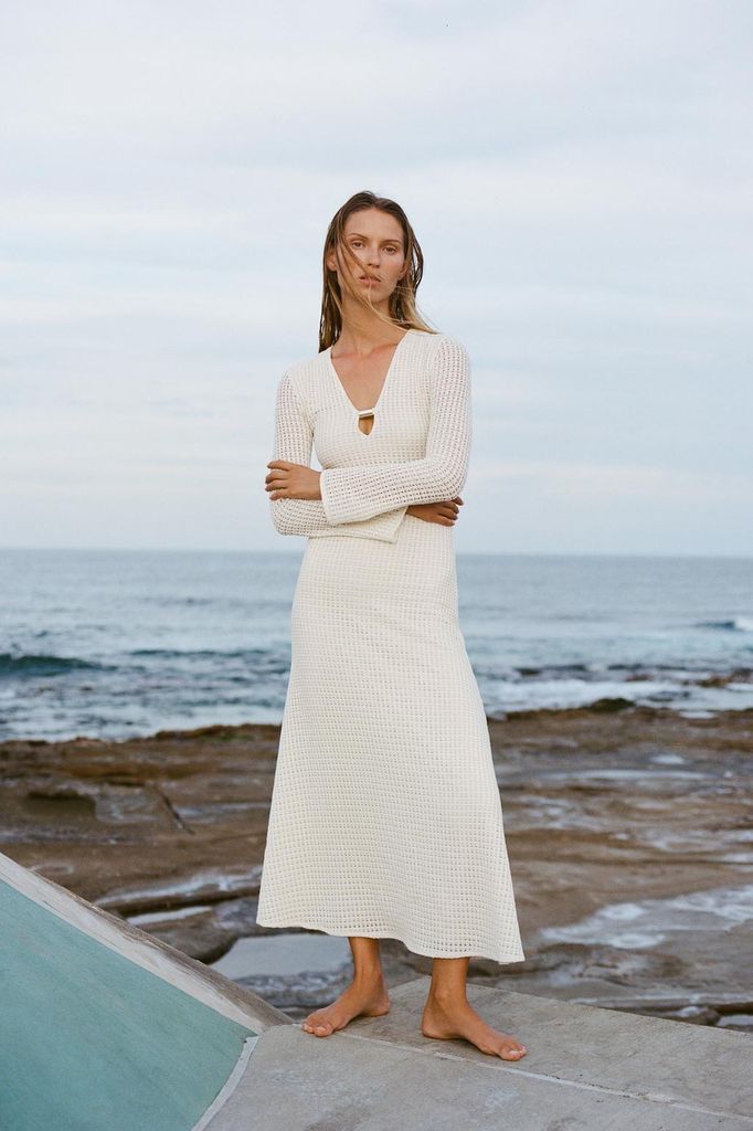 Vestido para boda civil de Zara