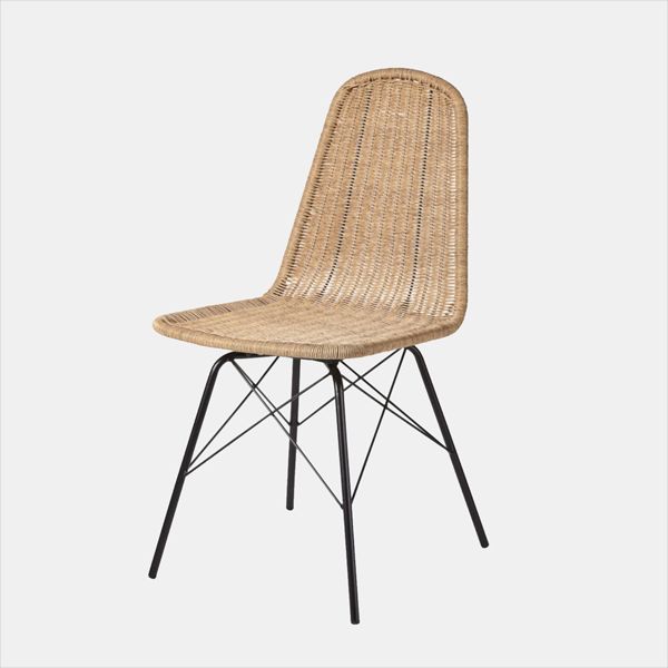 silla mimbre maisons du monde