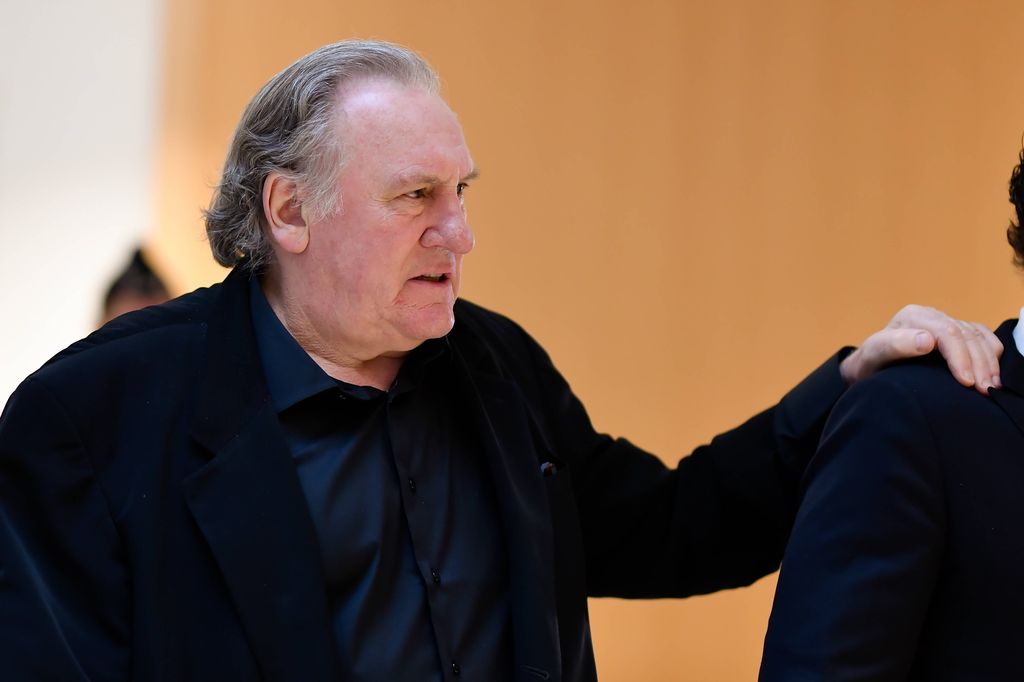 Gerard Depardieu en el juicio por agresión sexual