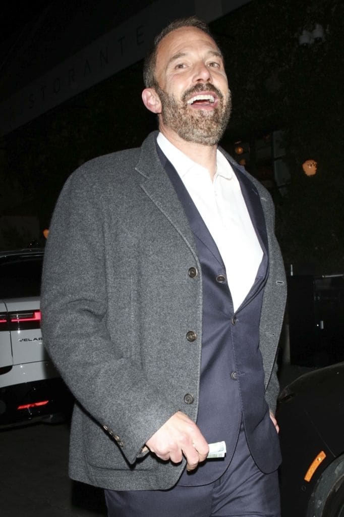 Ben Affleck could not help laughing when they referred to him as "Hollywood's most coveted single".