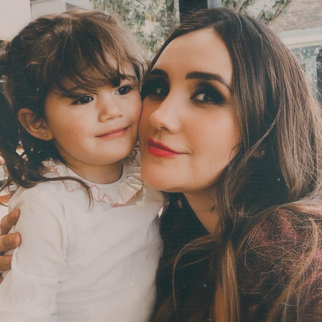Dulce María y su hija María Paula