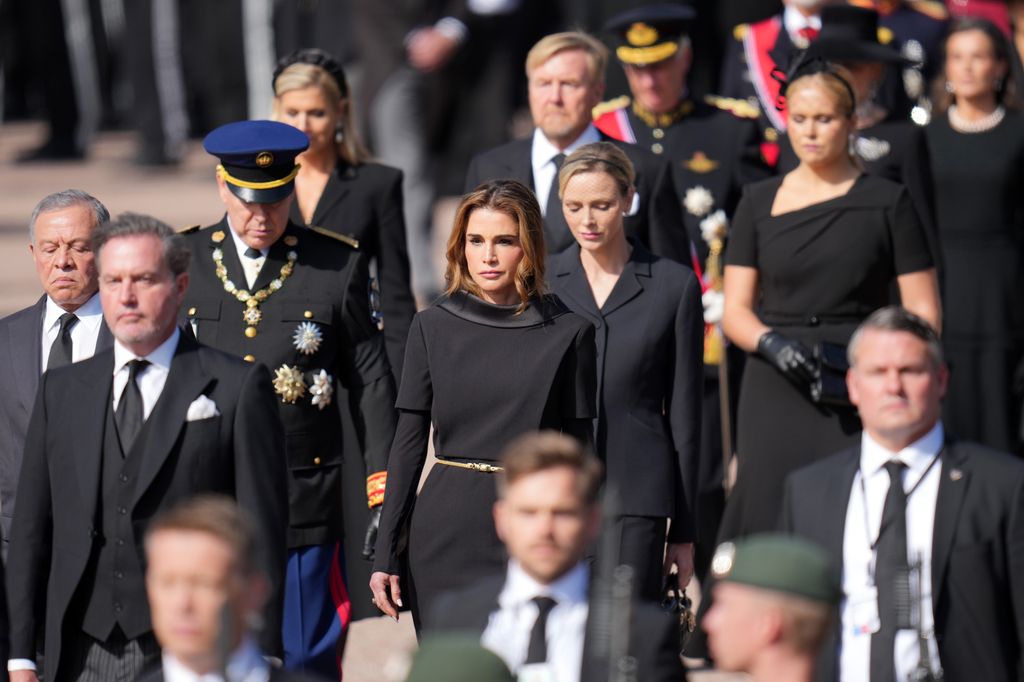 Rania de Jordania, Charlene de Mónaco, los reyes Guillermo y Máxima y la princesa Amalia