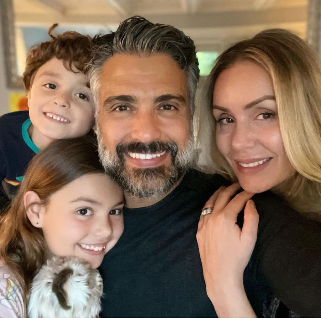 Jaime Camil y su familia