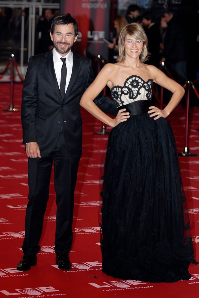 Santi Millán y Rosa Olucha en los Premios Goya 2011, en el Teatro Real de Madrid