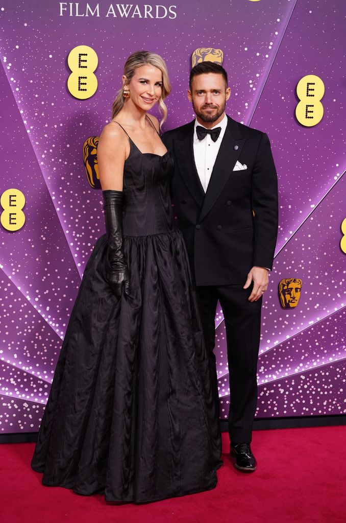 Vogue Williams y Spencer Matthews en los BAFTA 2026