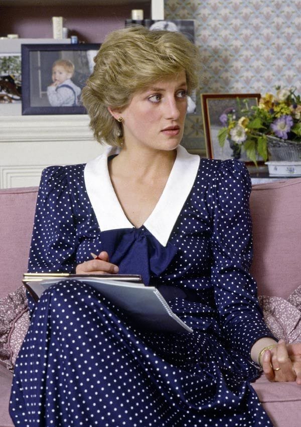 Diana de Gales y Kate Middleton y sus vestidos de lunares