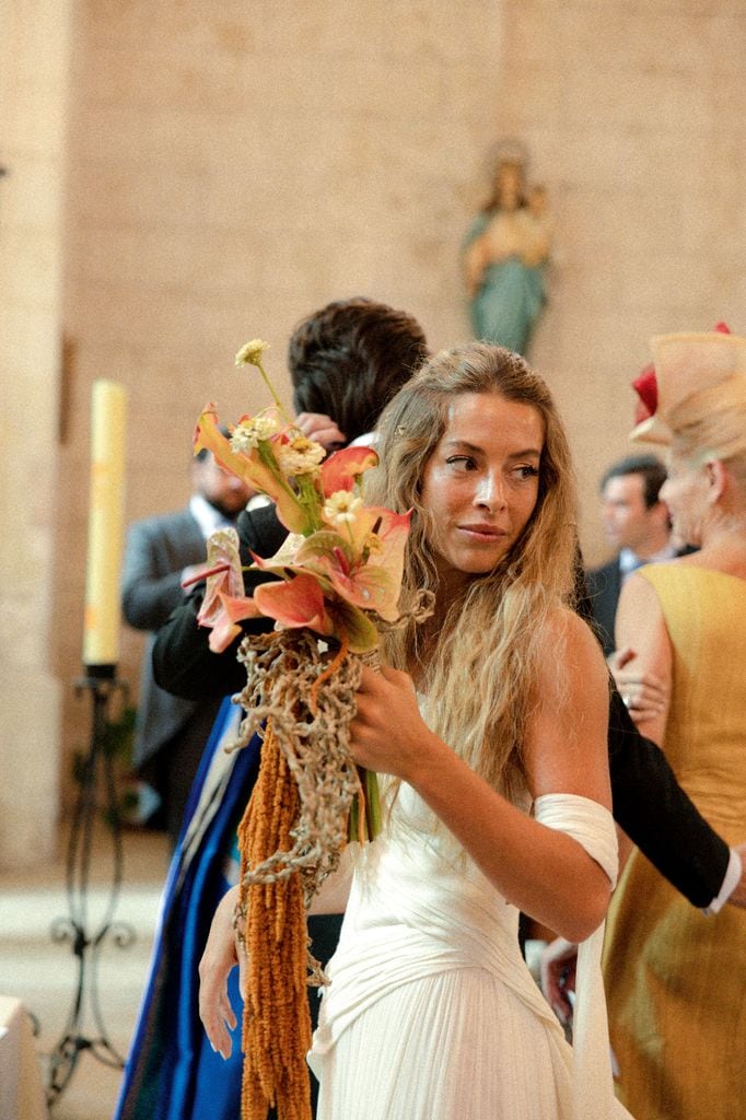 Belén Écija el día de su boda