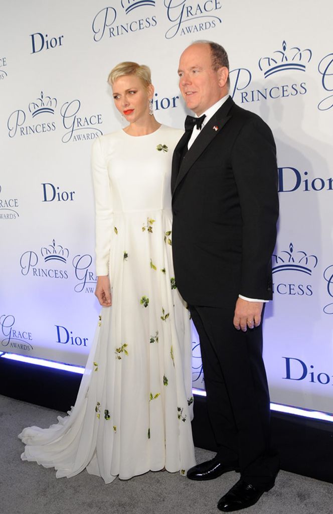 Alberto y Charlene de Mónaco hicieron entrega de los premios Princesa Grace que año tras año, bien el Principado, bien en Nueva York, rinden tributo a su legado en las artes
