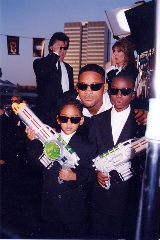 Will Smith en la premiere de 'Men in black'