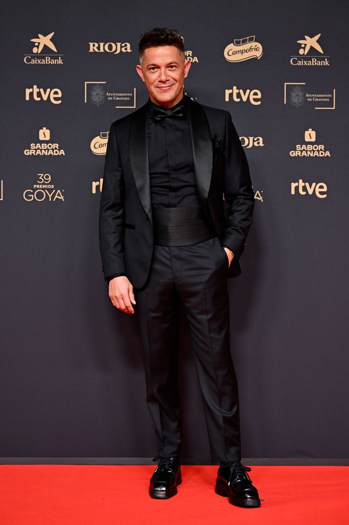 Alejandro Sanz fue uno de los actos principales de la gala