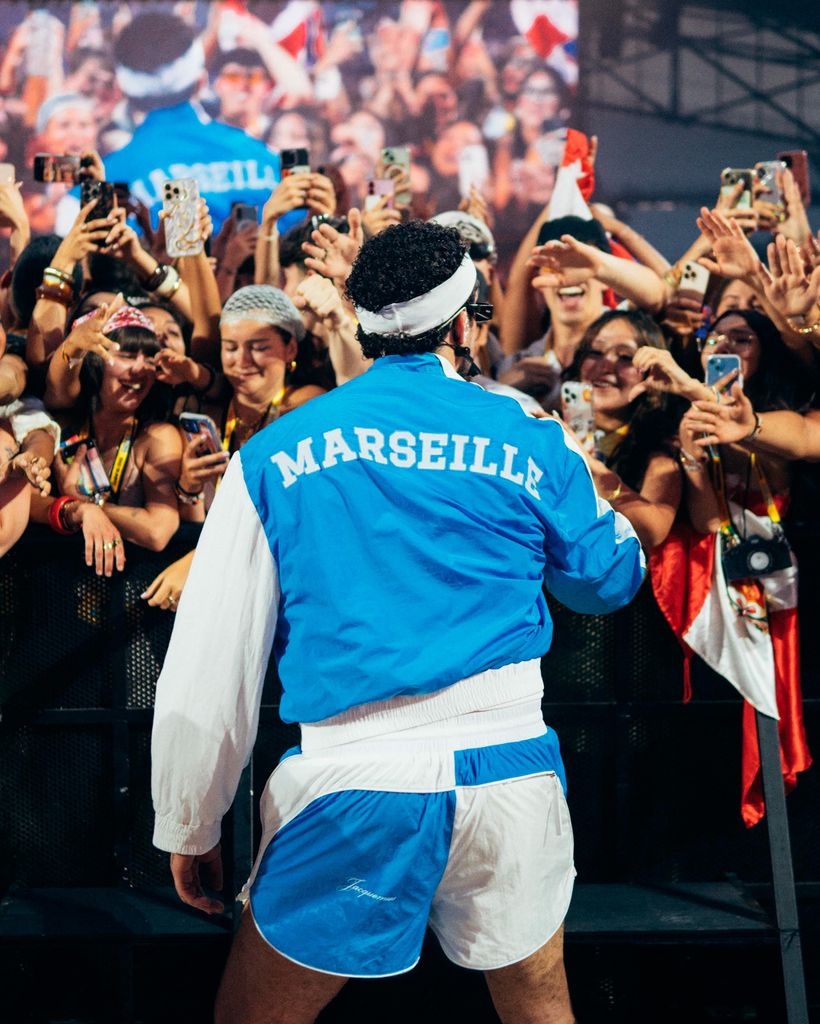 Bad Bunny en Marsella, Francia.