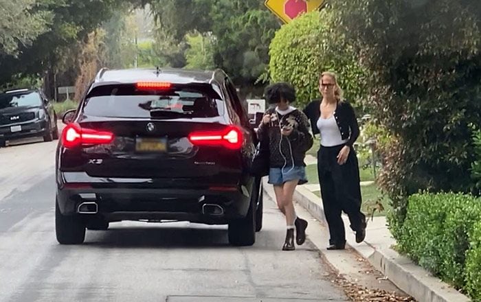 Jennifer Lopez lleva a su hija Emme a casa de Jennifer Garner