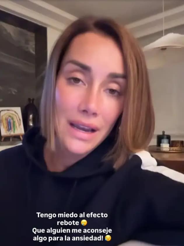 Adara Molinero expresa su problema con la alimentación