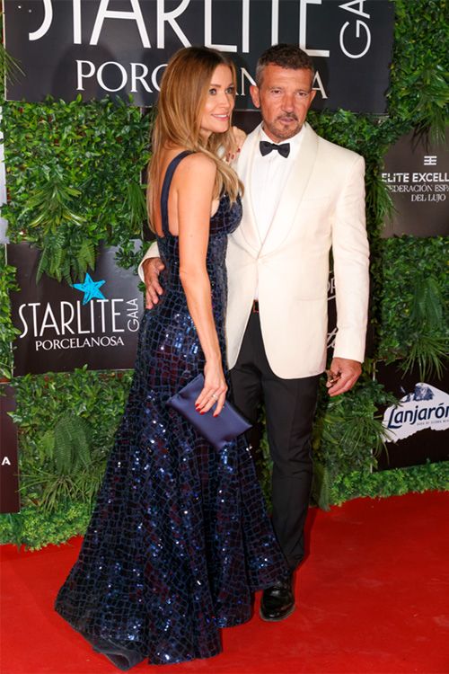 Antonio Banderas y Nicole Kimpel