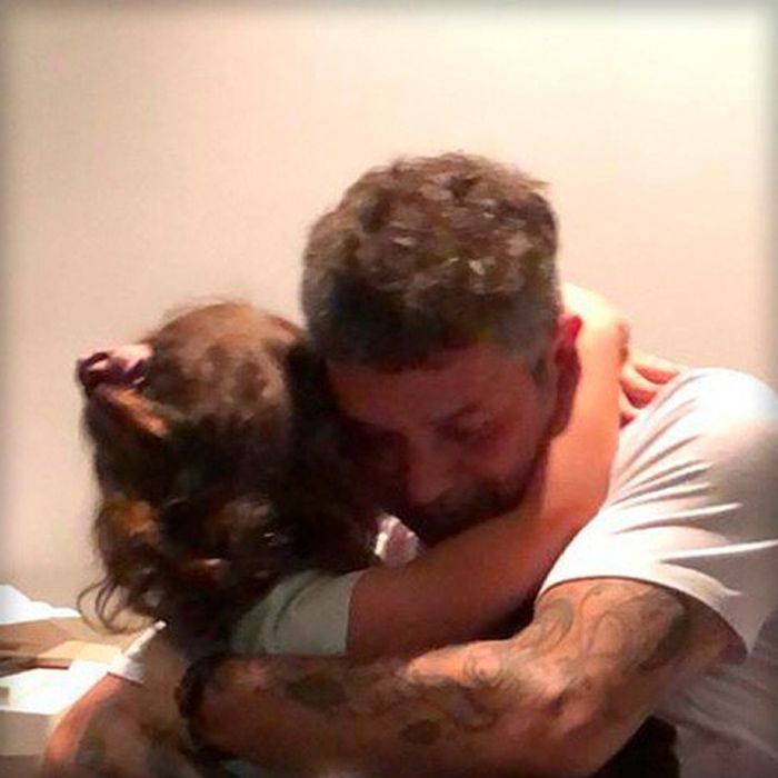 Alejandro Sanz y su hija