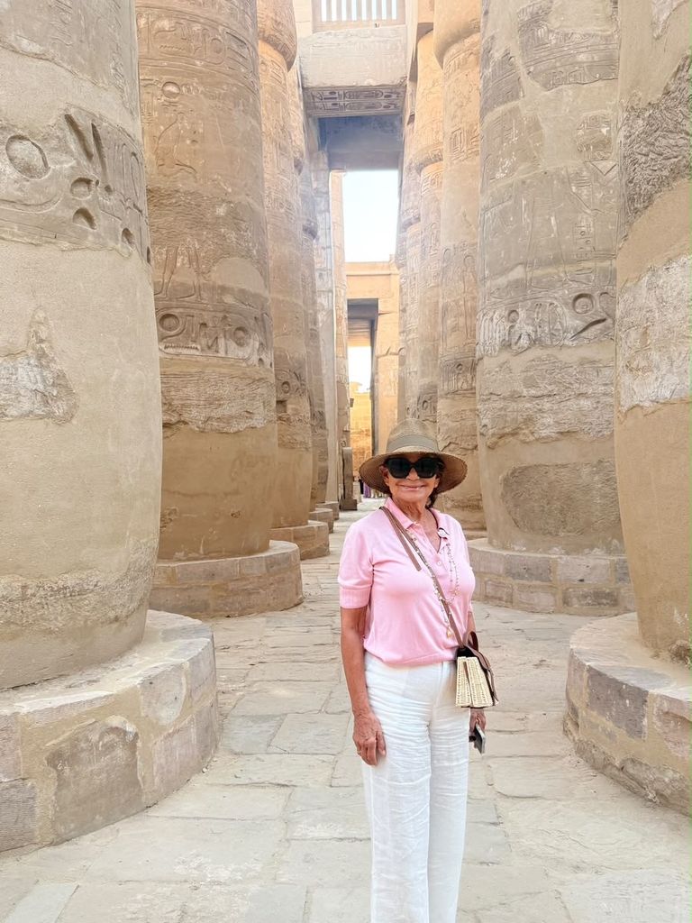 Cari Lapique en Egipto