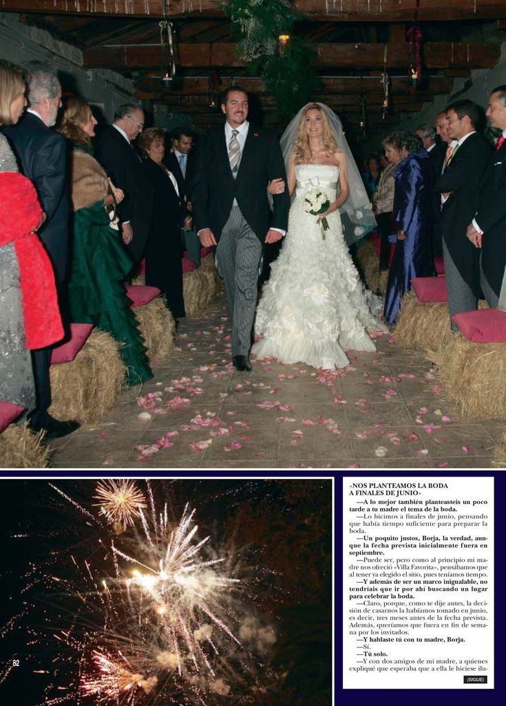 Blanca Cuesta boda HOLA PLUS