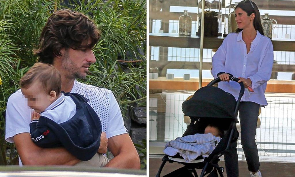 
Feliciano y Fernando ejercieron de padrazos de sus hijos pequeños, Darío, de diez meses, y Mateo, que en pocas semanas cumplirá un año.
