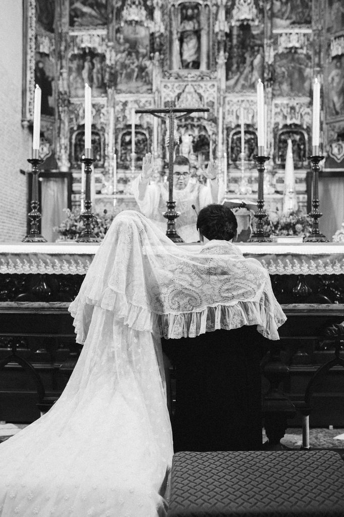 Boda de Mariquilla velación nupcial