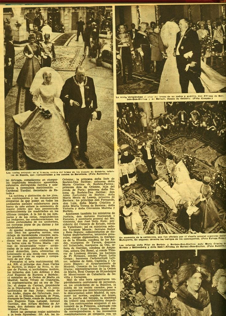 Teresa de Borbón boda HOLA