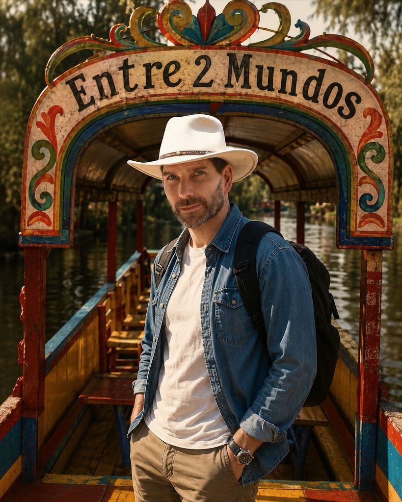 Arap Bethke funge como conductor y productos de la docuserie de 'México Entres 2 Mundos'.