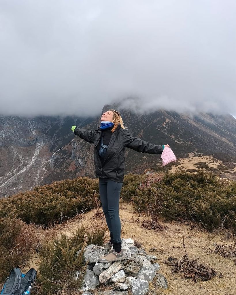 Sandra Barneda en Nepal