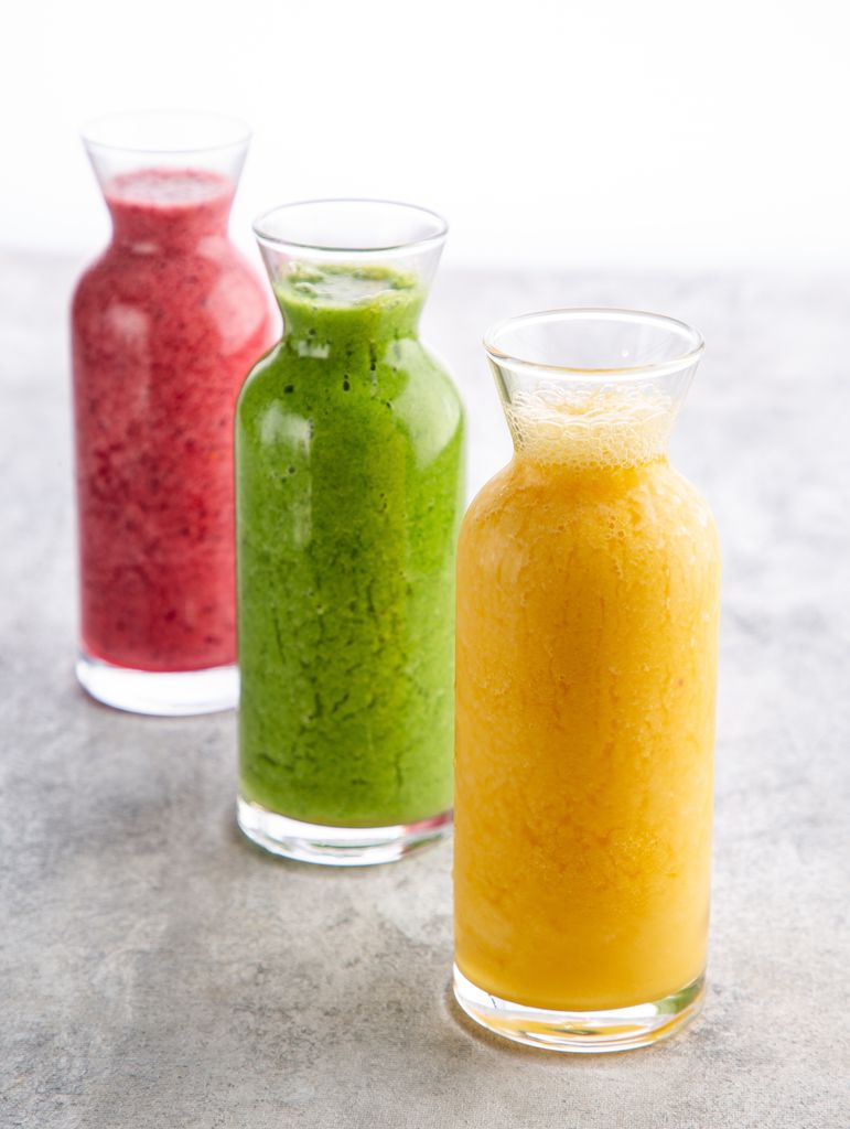 Smoothies de sabores.