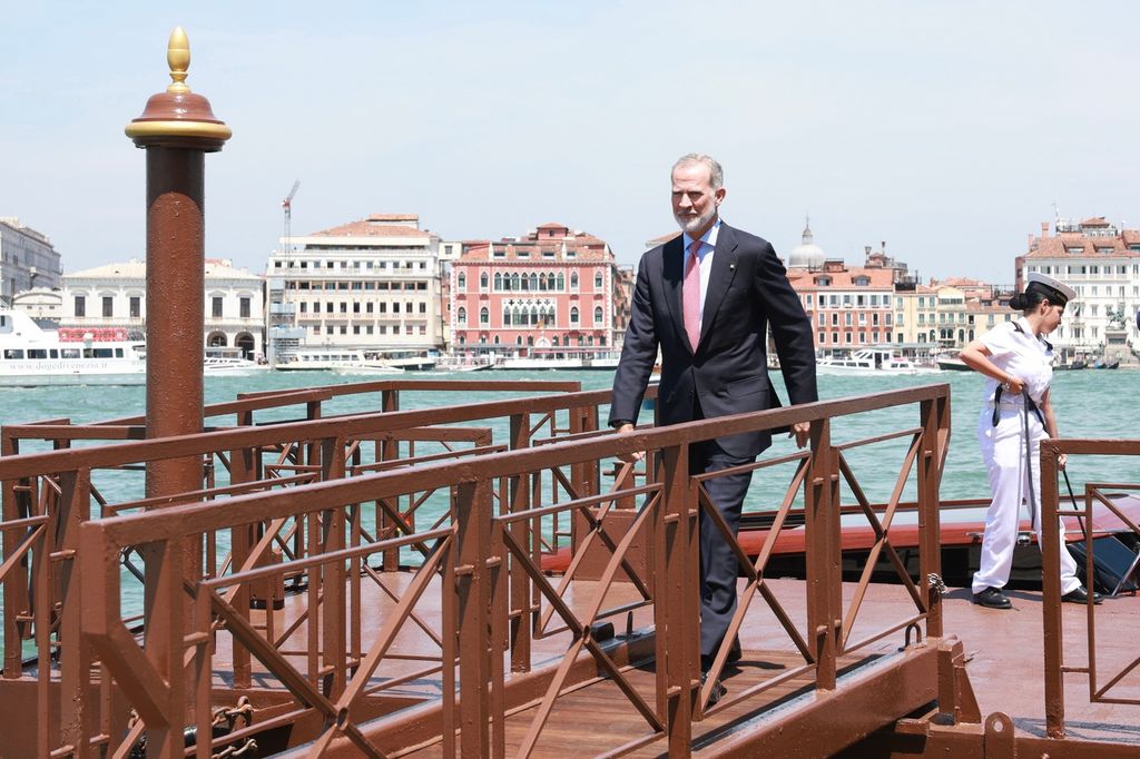 El rey Felipe en Venecia