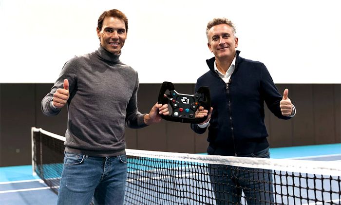 Rafa Nadal y Alejandro Agag