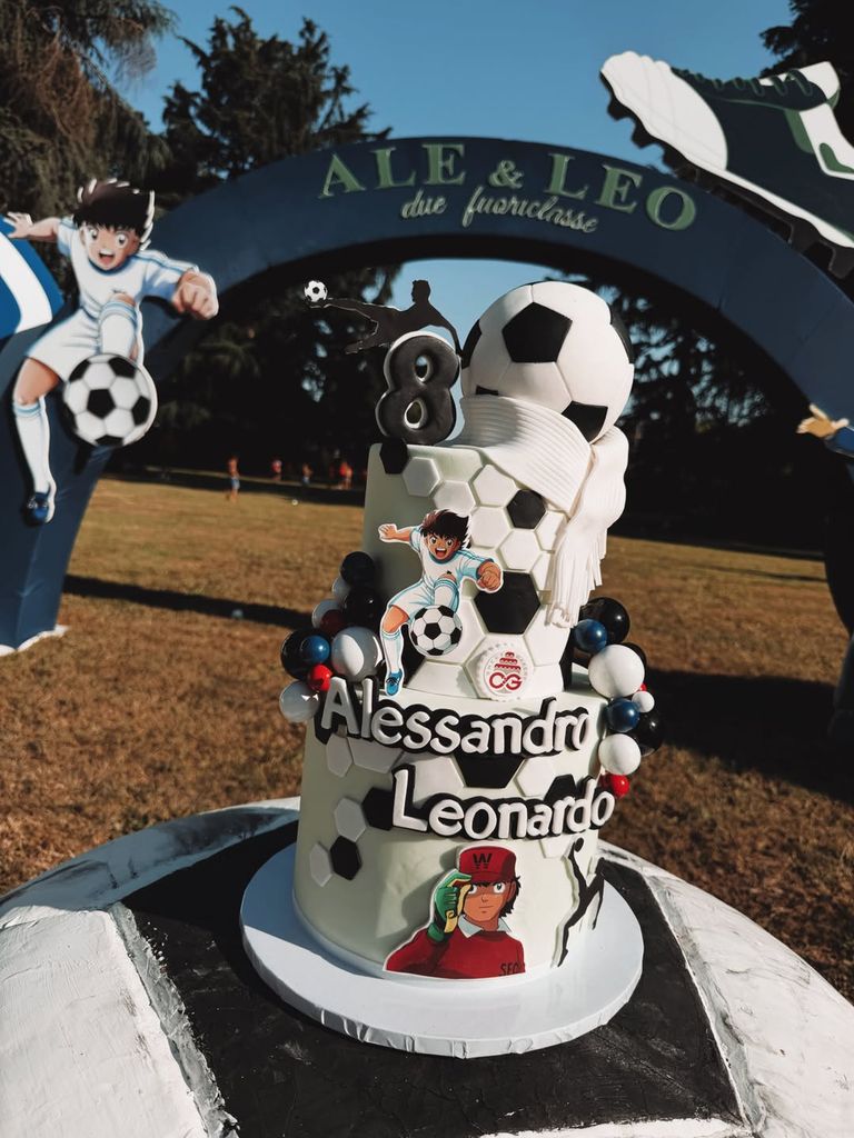Cumpleaños de los hijos de Alice Campello y Álvaro Morata