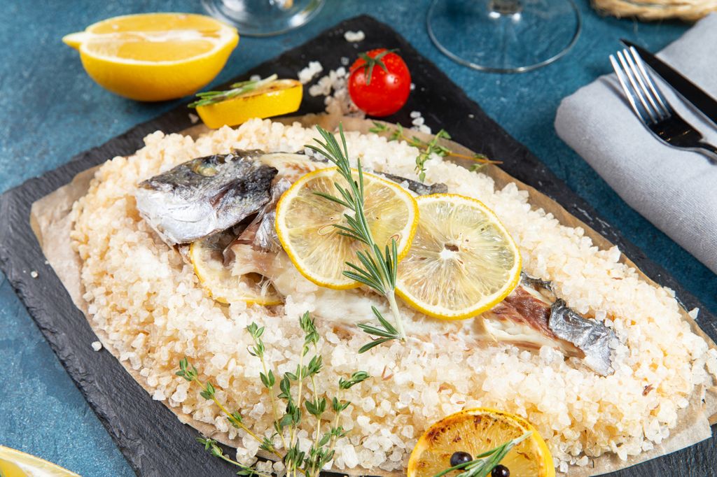 Dorada a la sal
