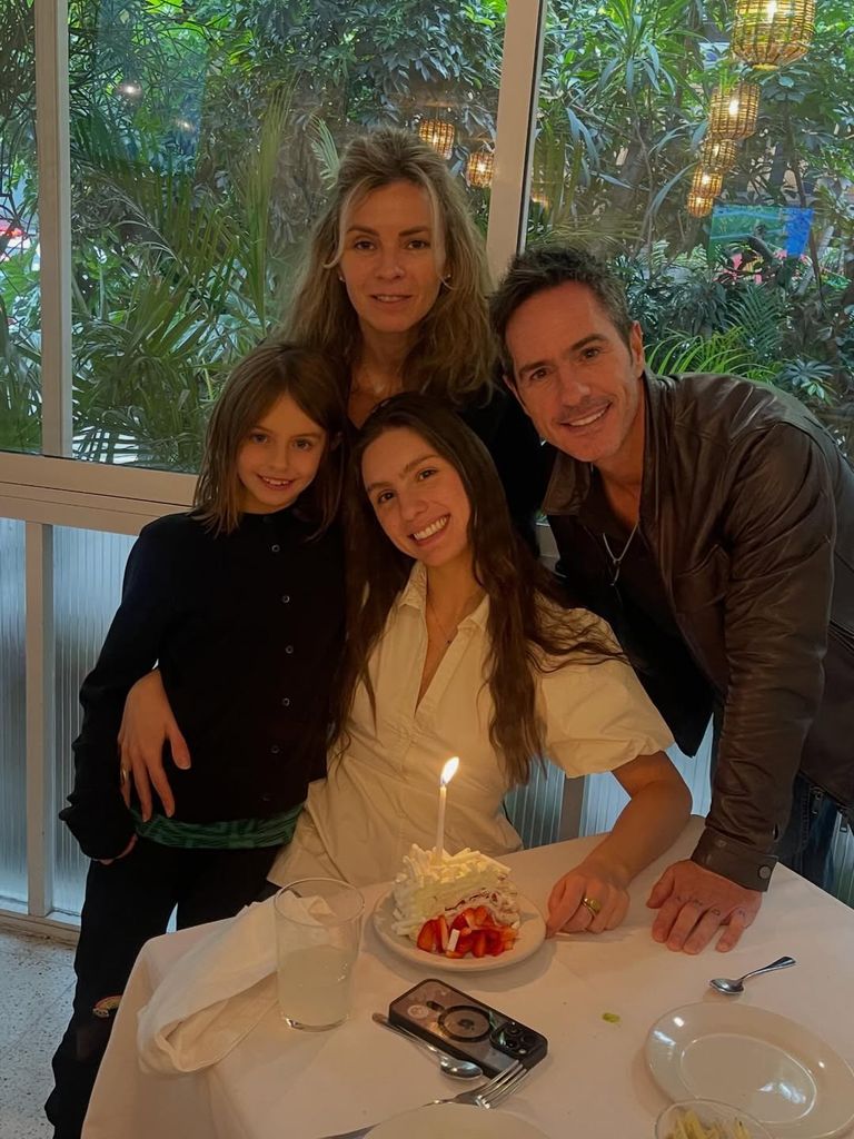 Kailani y la mamá de Lorenza estuvieron muy contentas en el festejo