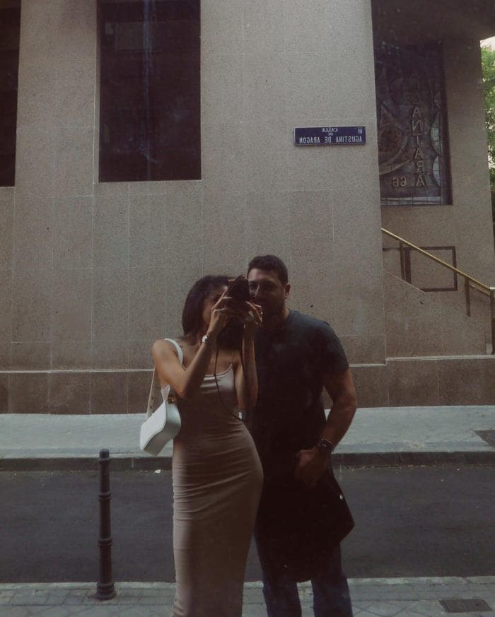 Ale Capetillo y su novio Nader