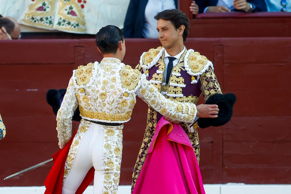 Roca Rey junto a Bruno Aloi