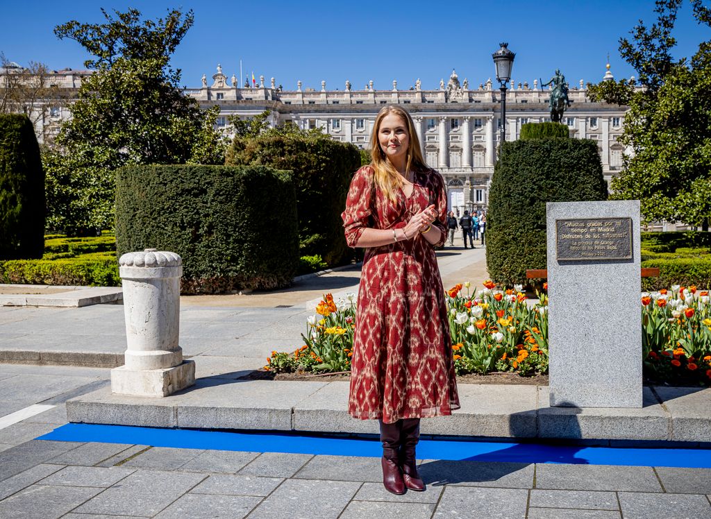 Princesa Amalia de Holanda en Madrid